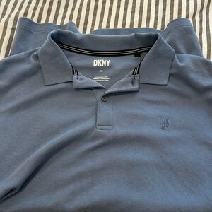 DKNY Blue Polo MEDIUM
